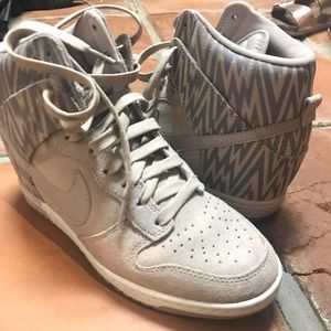 Wedge Nike sneakers